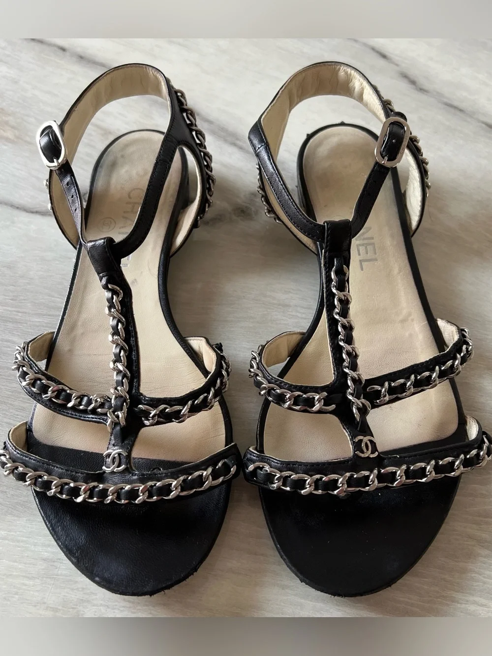 Chanel Gladiator Sandals